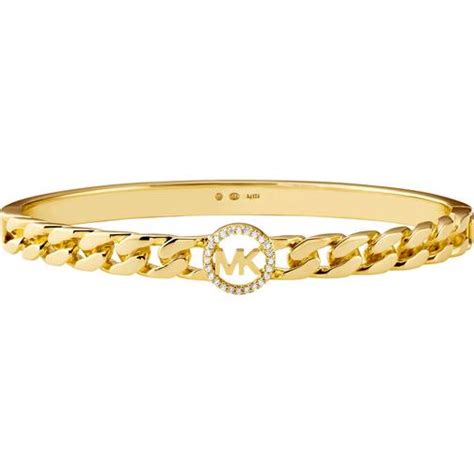 michael kors white and gold bracelet|Michael Kors adjustable bracelet.